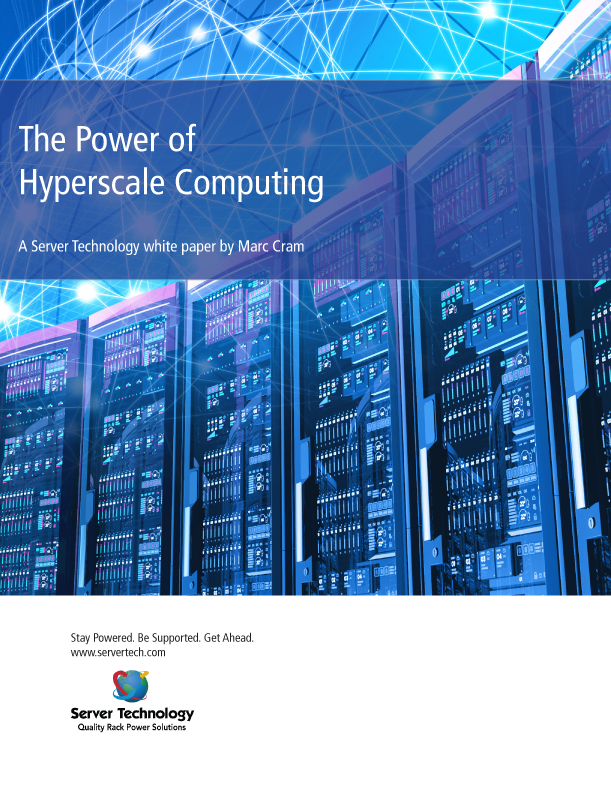 Cover of Hyperscale Computing white paper